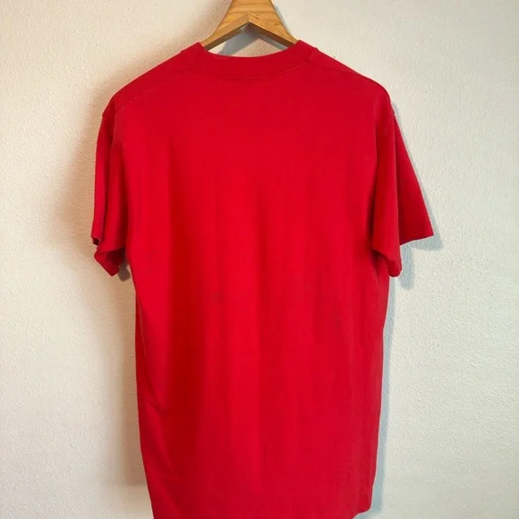 Vintage 1994 Arizona Wildcats Basketball Red T-Shirt Size L - Picture 3 of 5